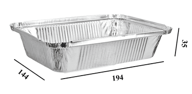 Касалетка 1040 мл 194*144*35 мм без крышки Горница
