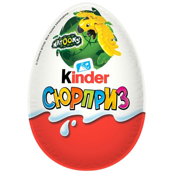 Kinder Сюрприз/яйцо "Natoons"