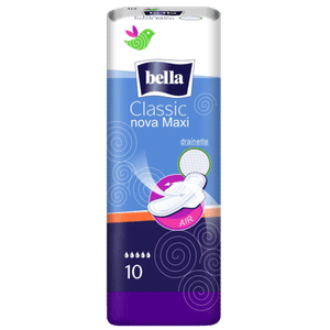 Прокладки "Bella" Classic Nova Maxi капель синие (10 шт.упак)