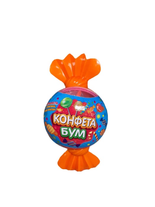 Конфета БУМ леденец + игрушка с тату 12г (12 шт.упак) Конфета БУМ леденец + игрушка с тату 12г (12 шт.упак)